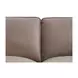 Arden Taupe Leather 60" Loveseat