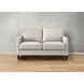 Arden Vanilla Leather 60" Loveseat