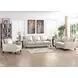 Arden Vanilla Leather 60" Loveseat