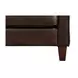 Arden Chestnut Leather 86" Sofa