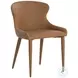 Evora Milliken Cognac Dining Chair Set Of 2
