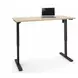 Universel 60" Northern Maple Electric Height Adjustable Table