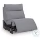Modmax Salt And Pepper Performance Fabric 6 Piece Reclining Sectional with Console