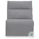 Modmax Salt And Pepper Performance Fabric 6 Piece Reclining Sectional with Console