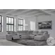 Modmax Salt And Pepper Performance Fabric 7 Piece Power Reclining Sectional with RAF Chaise