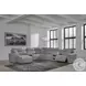 Modmax Salt And Pepper Performance Fabric 7 Piece Power Reclining Sectional with LAF Chaise