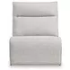 Modmax II Stone Performance Fabric Modular Power Reclining Sectional