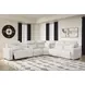 Modmax II Stone Performance Fabric 6 Piece Modular Power Reclining Sectional with Console and USB Charging