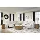 Modmax II Stone Performance Fabric 7 Piece Modular RAF Power Reclining Sectional with USB Charging and Audio Consoles