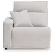Modmax II Stone Performance Fabric 7 Piece Modular RAF Power Reclining Sectional with USB Charging and Audio Consoles