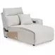 Modmax II Stone Performance Fabric 7 Piece Modular RAF Power Reclining Sectional with USB Charging and Audio Consoles