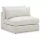 Stonecroft Manor Snowstone 3 Piece Modular Sectional Sofa with Pillows