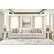 Stonecroft Manor Snowstone 3 Piece Modular Sectional Sofa with Pillows