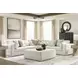Stonecroft Manor Snowstone Modular Sectional