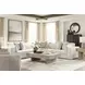 Stonecroft Manor Snowstone 5 Piece Modular Sectional with Pillows