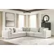 Stonecroft Manor Snowstone Modular Sectional