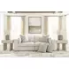 Stonecroft Manor Snowstone 2 Piece Modular Sectional Sofa with Pillows