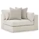 Stonecroft Manor Snowstone 5 Piece Modular Sectional with Pillows