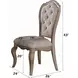 Chelmsford Beige Upholstered Side Chair Set of 2