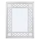 Varian Antique Platinum Rectangular Wall Mirror