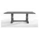 Leventis Weathered Gray 88" Rectangular Dining Table