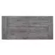 Leventis Weathered Gray 88" Rectangular Dining Table