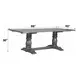 Leventis Weathered Gray 88" Rectangular Dining Table
