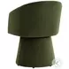 Ettara Moss Green Swivel Arm Chair
