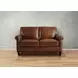 Lachlan Pecan Leather 60" Loveseat