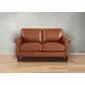 Lachlan Nutmeg Leather 60" Loveseat