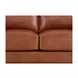 Lachlan Nutmeg Leather 60" Loveseat