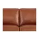 Lachlan Nutmeg Leather 60" Loveseat