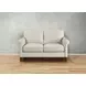 Lachlan Vanilla Leather 60" Loveseat