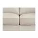 Lachlan Vanilla Leather 60" Loveseat