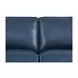 Lachlan Navy Leather 60" Loveseat