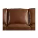 Lachlan Pecan Leather 84" Sofa