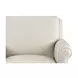 Lachlan Vanilla Leather 84" Sofa