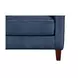 Lachlan Navy Leather 84" Sofa