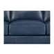 Lachlan Navy Leather 84" Sofa