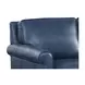 Lachlan Navy Leather 84" Sofa