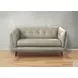 Sorella Slate Leather 70" Loveseat