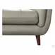 Sorella Slate Leather 70" Loveseat