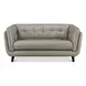 Sorella Slate Leather 70" Loveseat