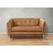 Sorella Cinnamon Leather 70" Loveseat