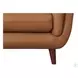 Sorella Cinnamon Leather 70" Loveseat