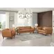 Sorella Cinnamon Leather 70" Loveseat