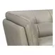 Sorella Slate Leather Upholstered Accent Chair