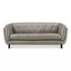 Sorella Slate Leather 84" Sofa