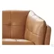Sorella Cinnamon Leather 84" Sofa