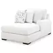 Wynncroft Manor Chalk Performance Fabric 4 Piece Modular Double Chaise Sectional